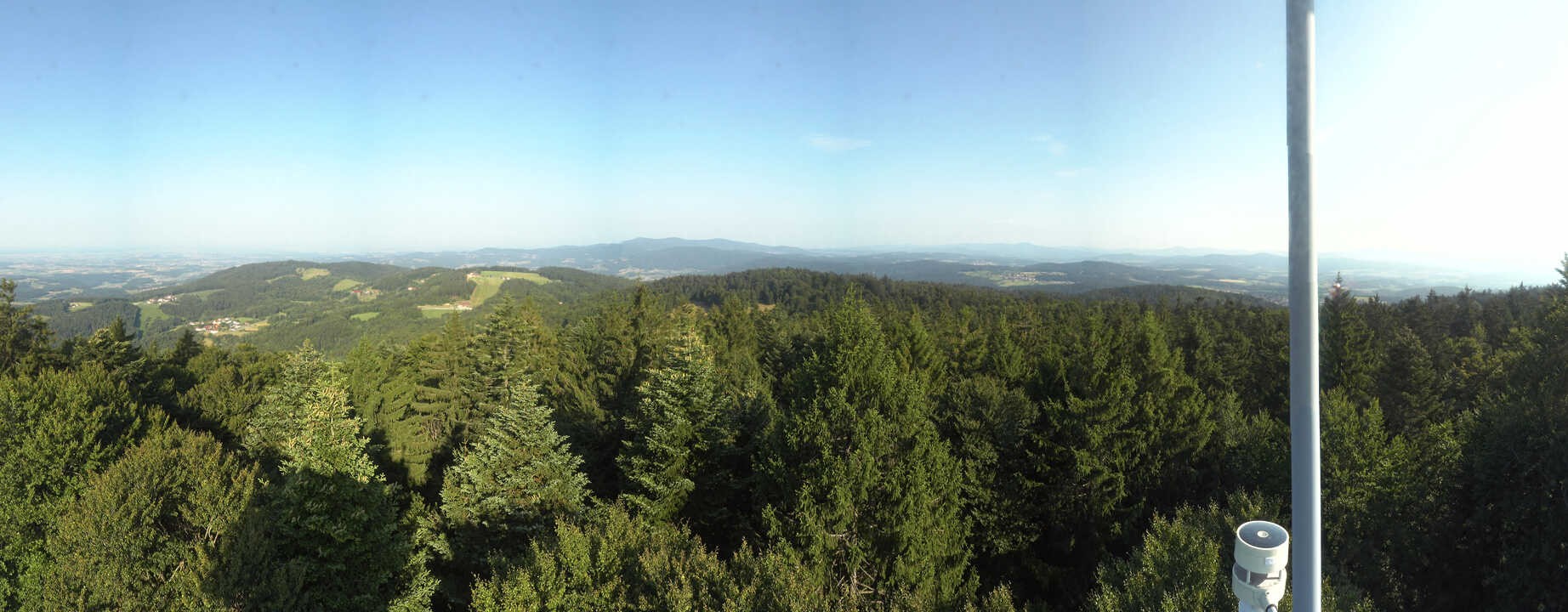 Archiv Foto Webcam Aussichtsturm am Brotjacklriegel