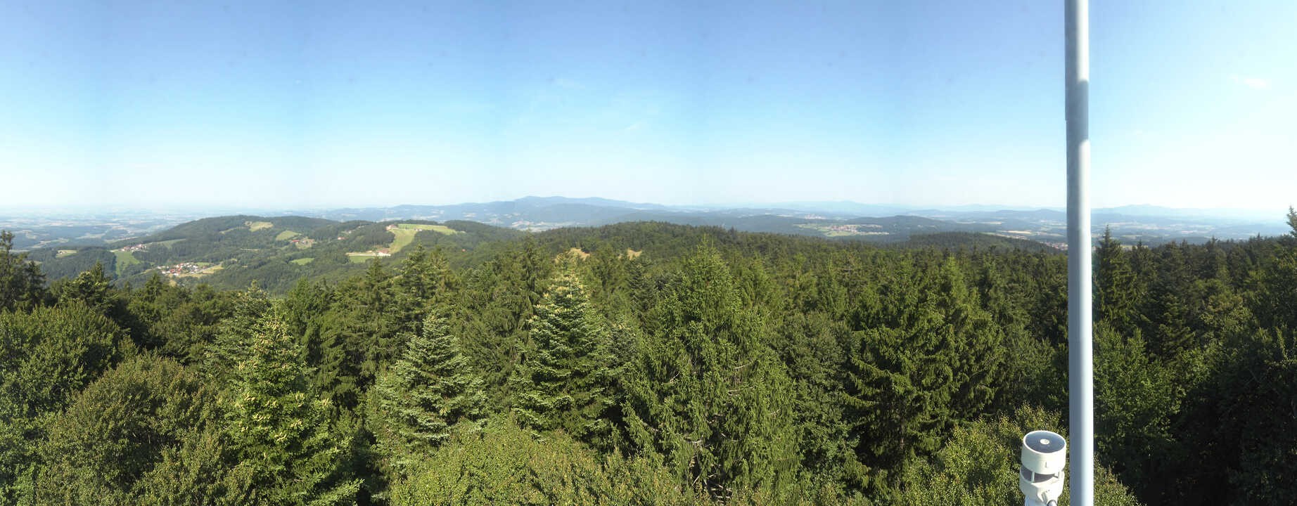 Archiv Foto Webcam Aussichtsturm am Brotjacklriegel