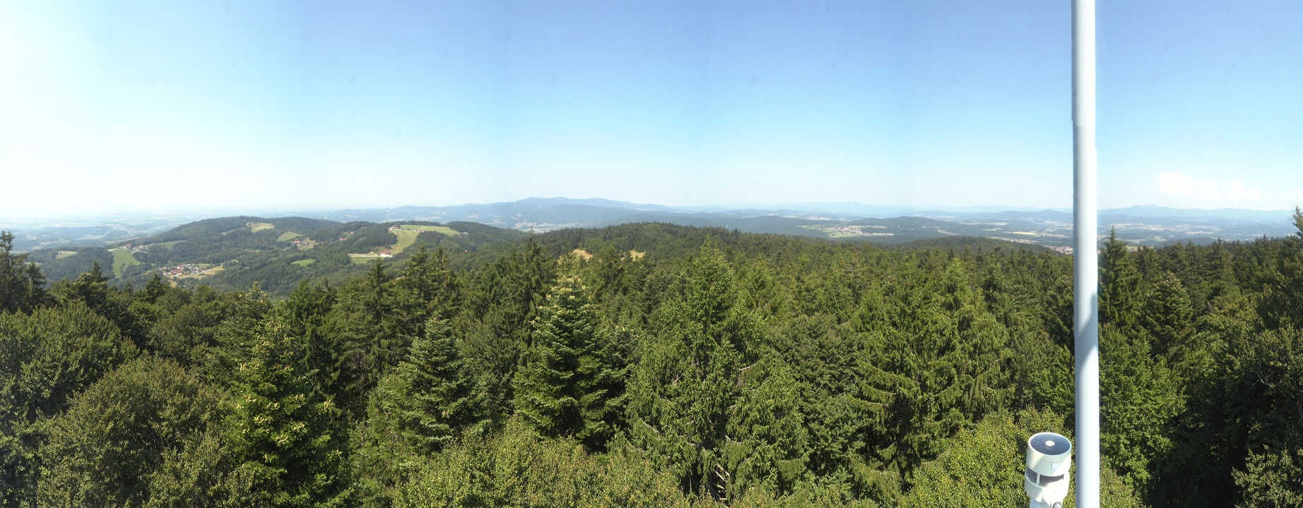 Archiv Foto Webcam Aussichtsturm am Brotjacklriegel