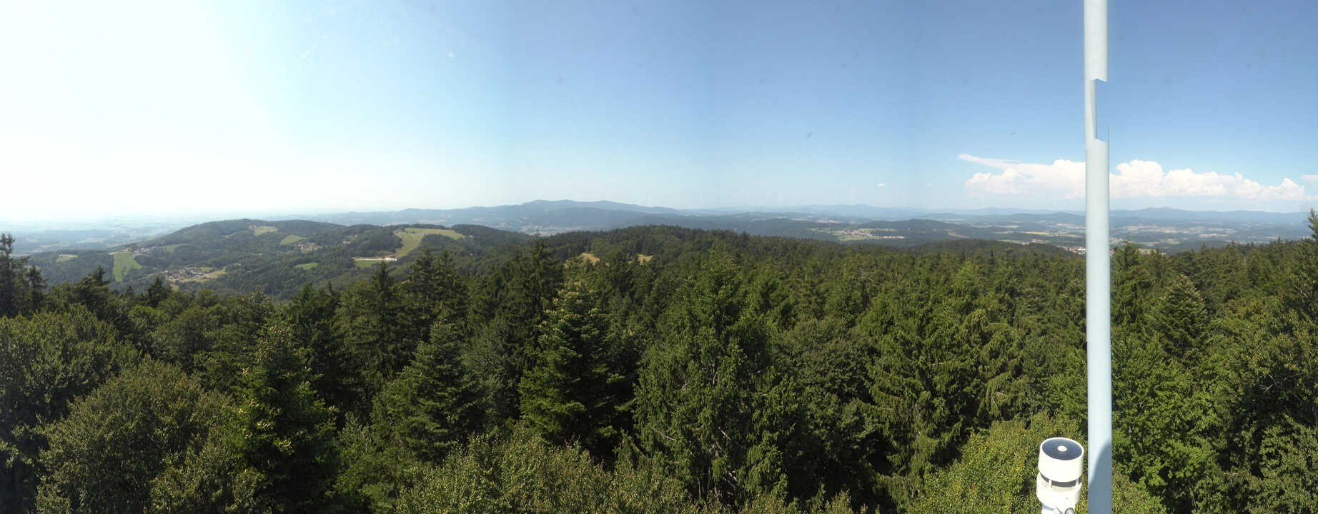 Archiv Foto Webcam Aussichtsturm am Brotjacklriegel