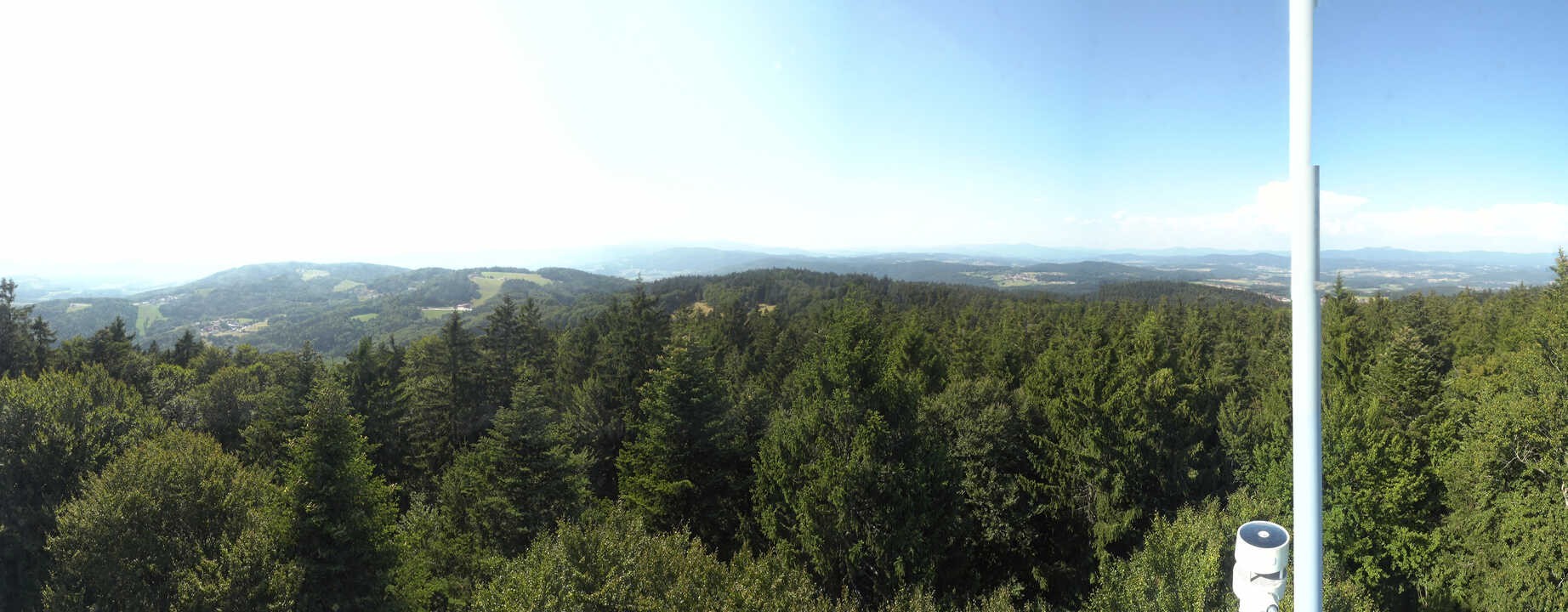 Archiv Foto Webcam Aussichtsturm am Brotjacklriegel