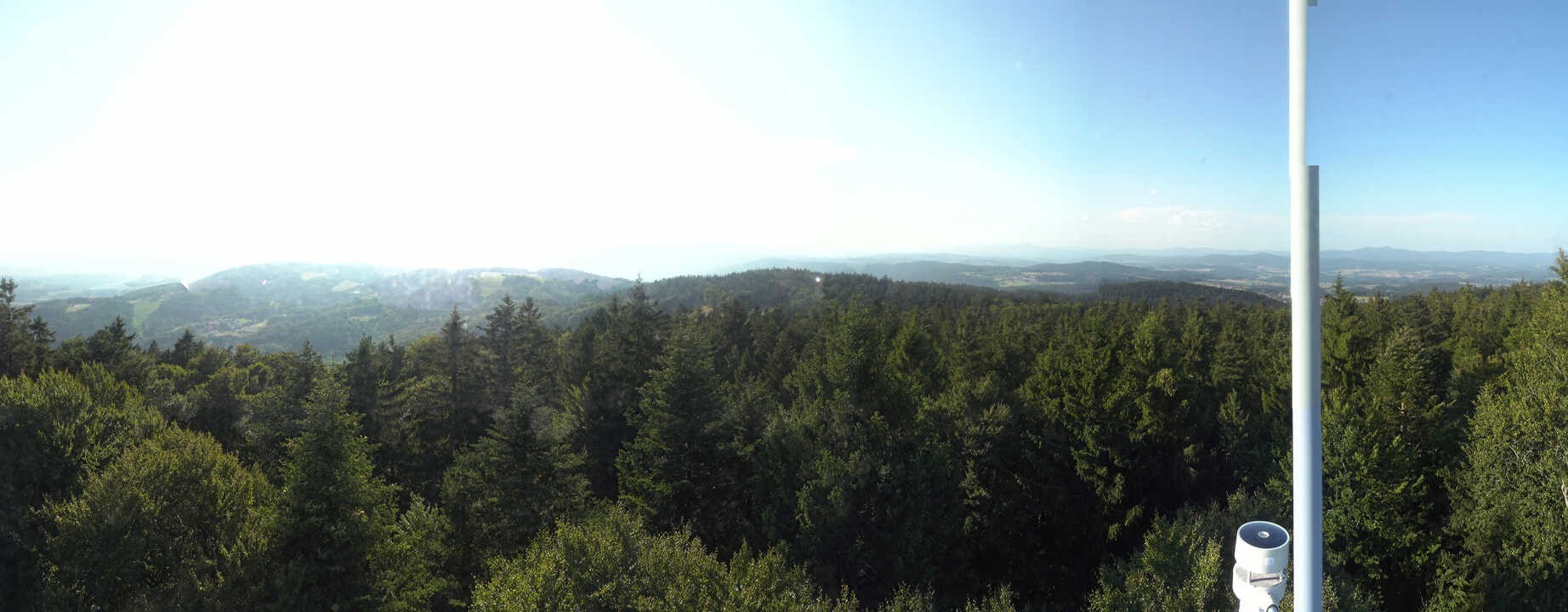 Archiv Foto Webcam Aussichtsturm am Brotjacklriegel