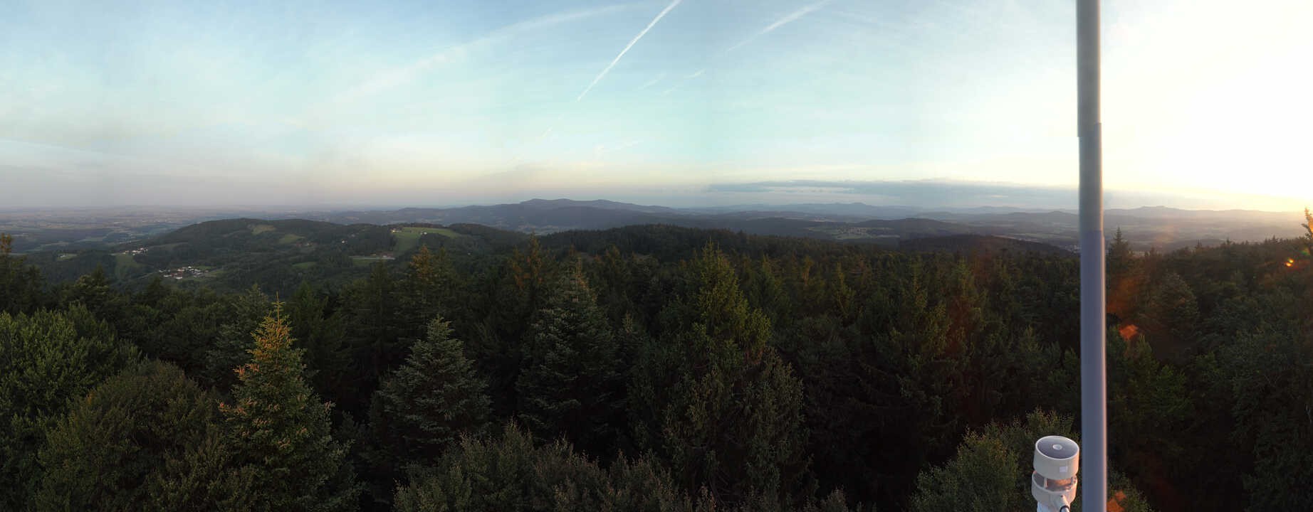 Archiv Foto Webcam Aussichtsturm am Brotjacklriegel