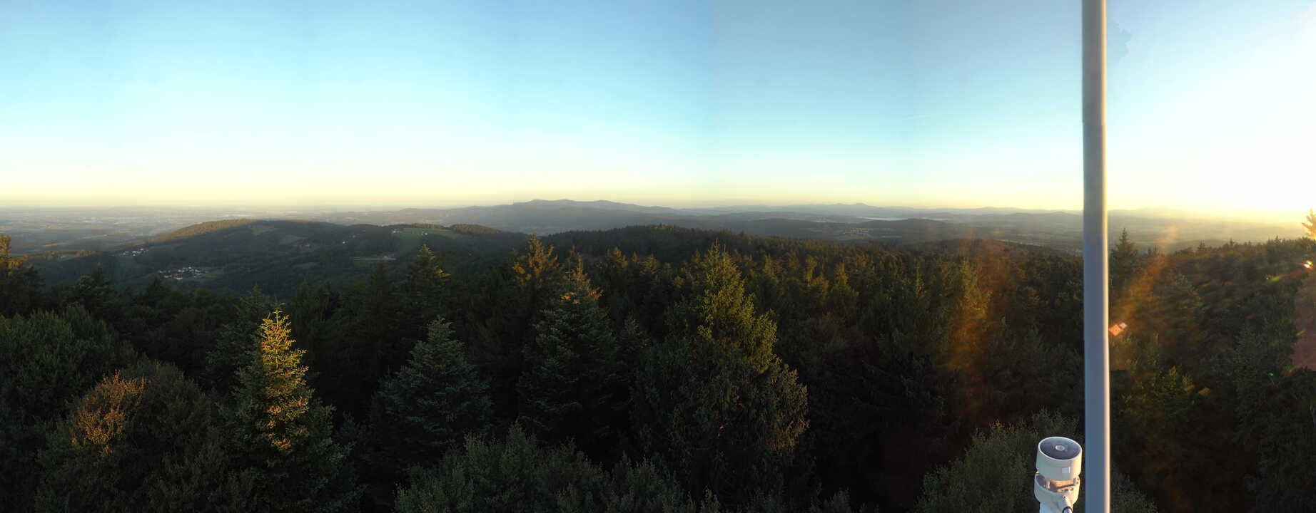 Archiv Foto Webcam Aussichtsturm am Brotjacklriegel