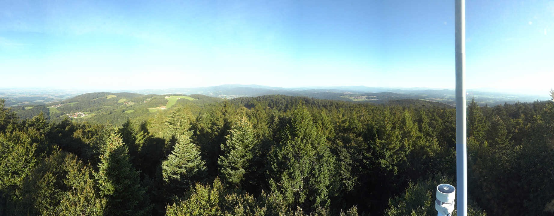 Archiv Foto Webcam Aussichtsturm am Brotjacklriegel