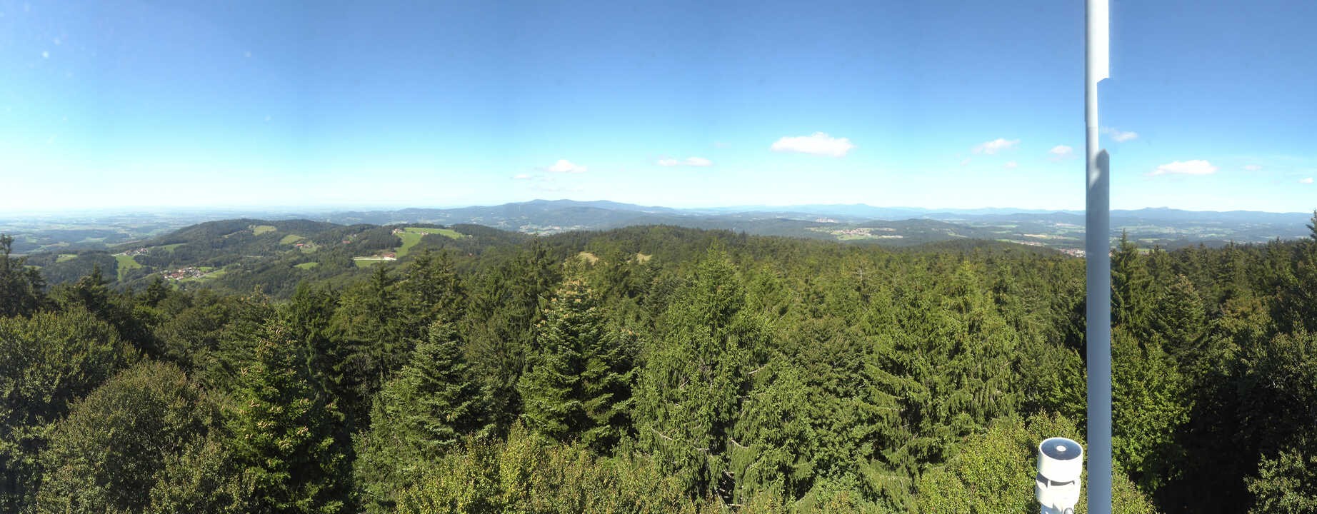 Archiv Foto Webcam Aussichtsturm am Brotjacklriegel