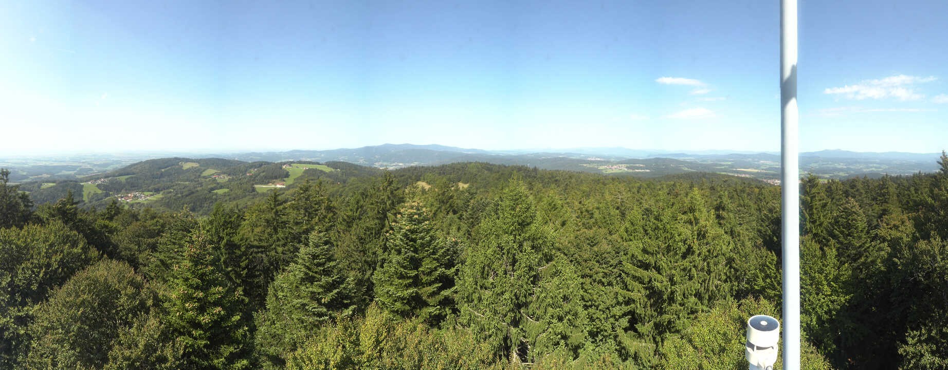 Archiv Foto Webcam Aussichtsturm am Brotjacklriegel