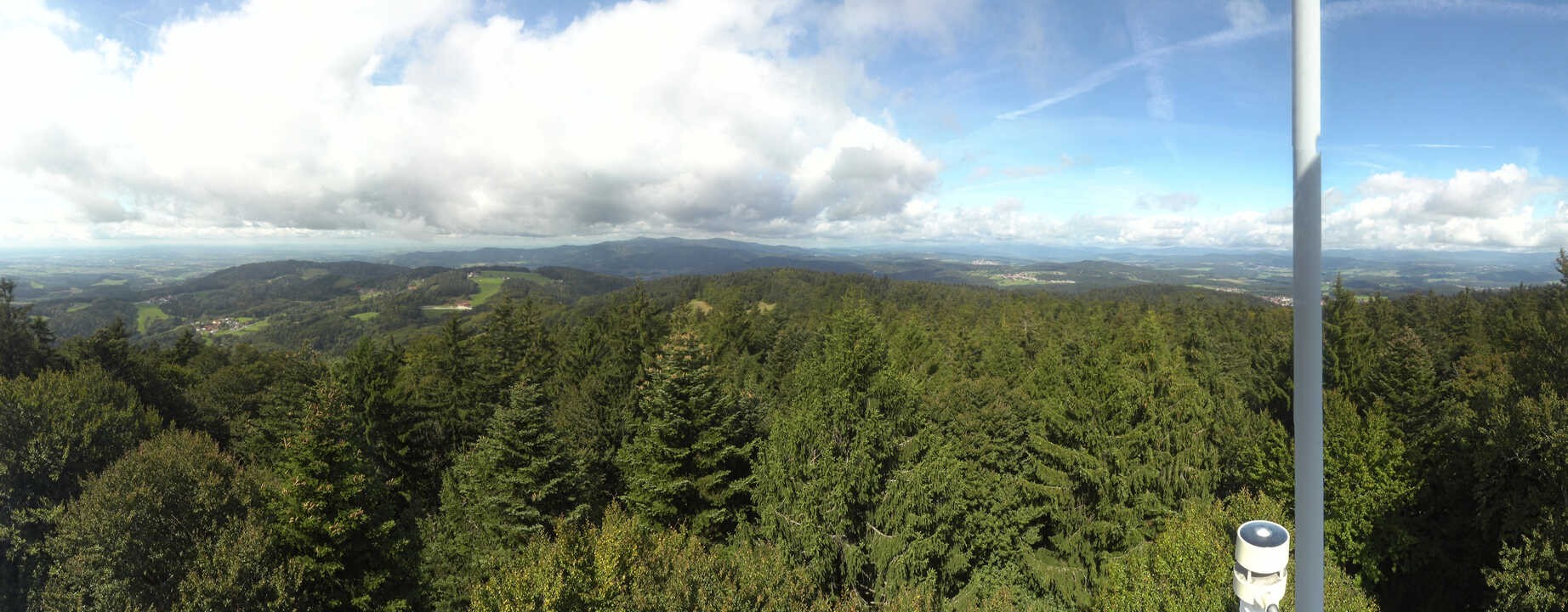 Archiv Foto Webcam Aussichtsturm am Brotjacklriegel