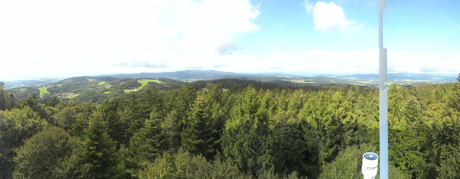 Archiv Foto Webcam Aussichtsturm am Brotjacklriegel