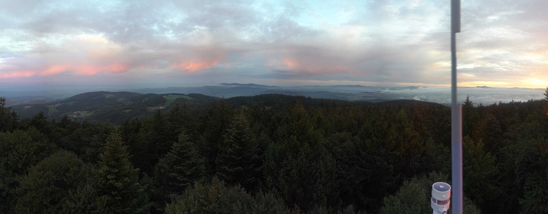 Archiv Foto Webcam Aussichtsturm am Brotjacklriegel