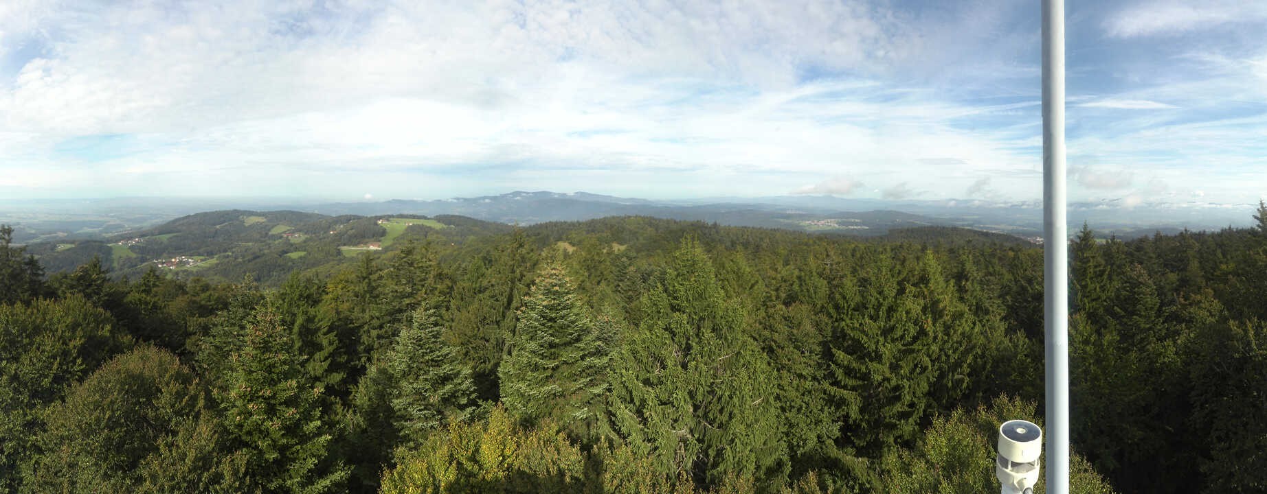 Archiv Foto Webcam Aussichtsturm am Brotjacklriegel