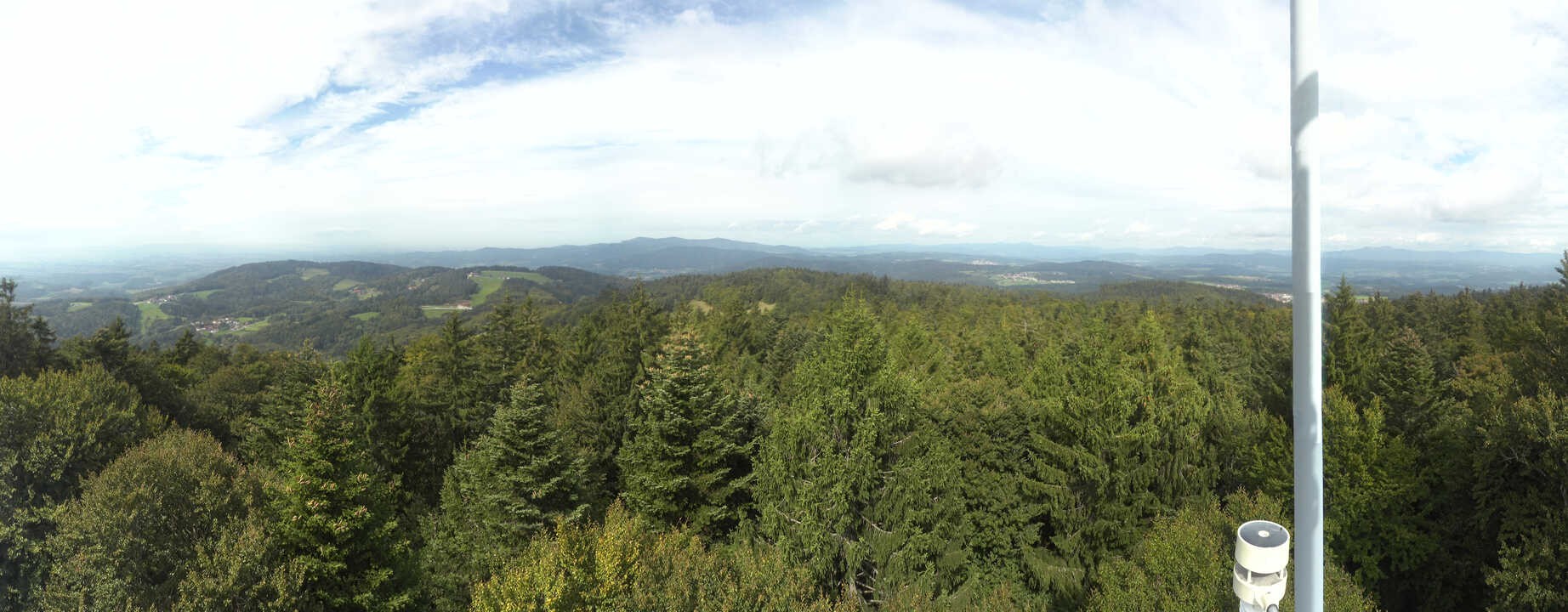 Archiv Foto Webcam Aussichtsturm am Brotjacklriegel