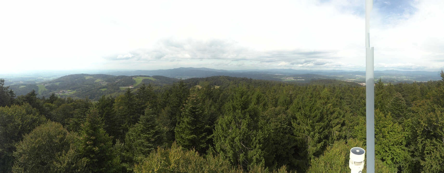 Archiv Foto Webcam Aussichtsturm am Brotjacklriegel
