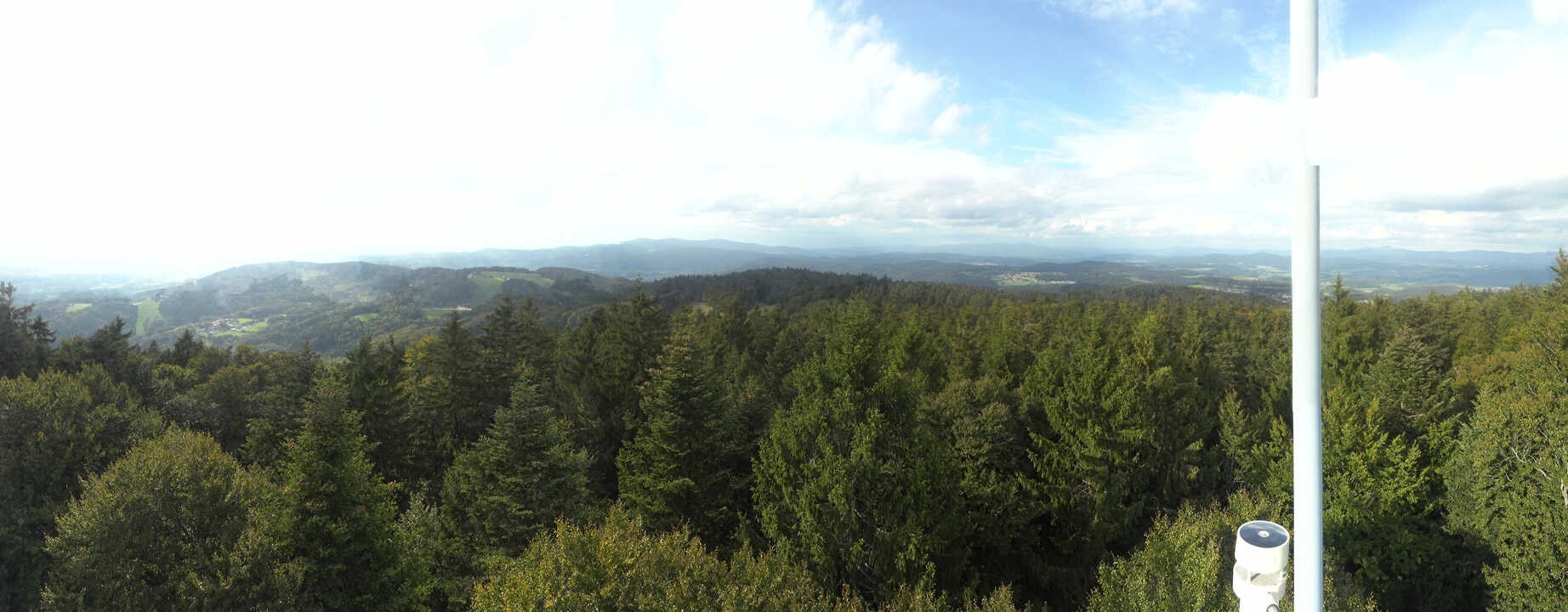 Archiv Foto Webcam Aussichtsturm am Brotjacklriegel