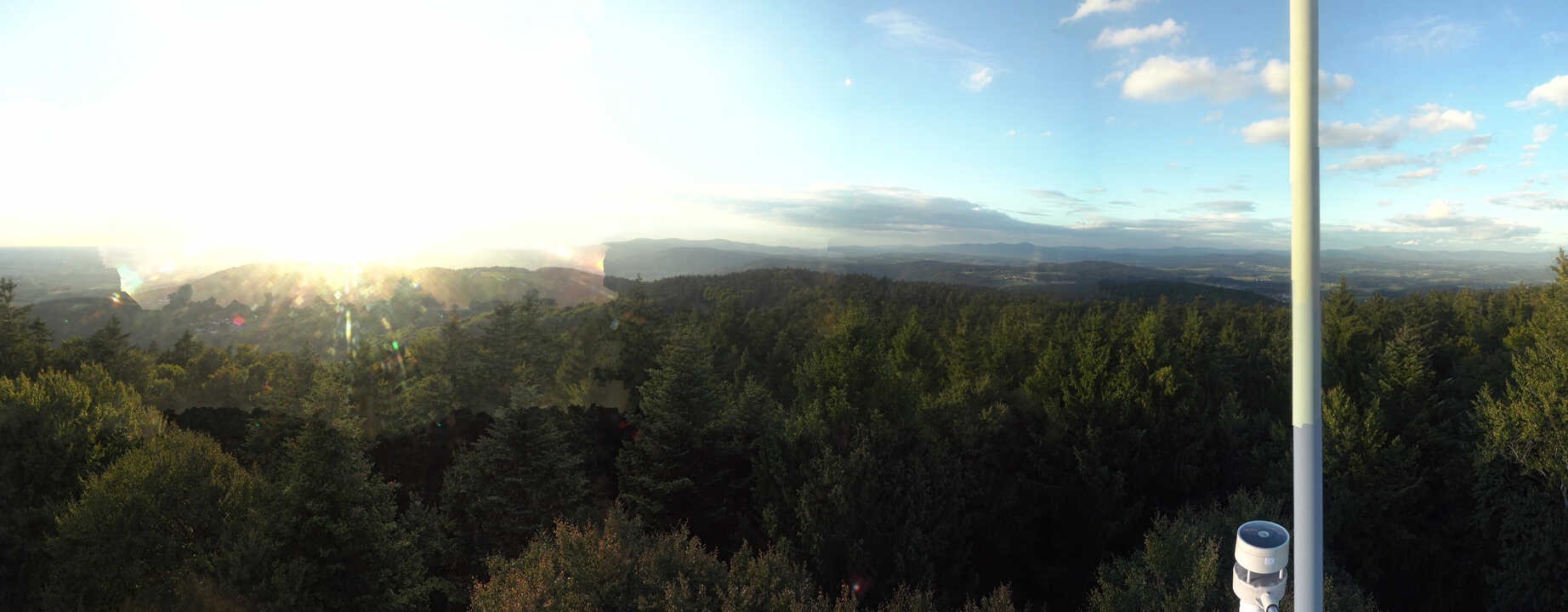 Archiv Foto Webcam Aussichtsturm am Brotjacklriegel