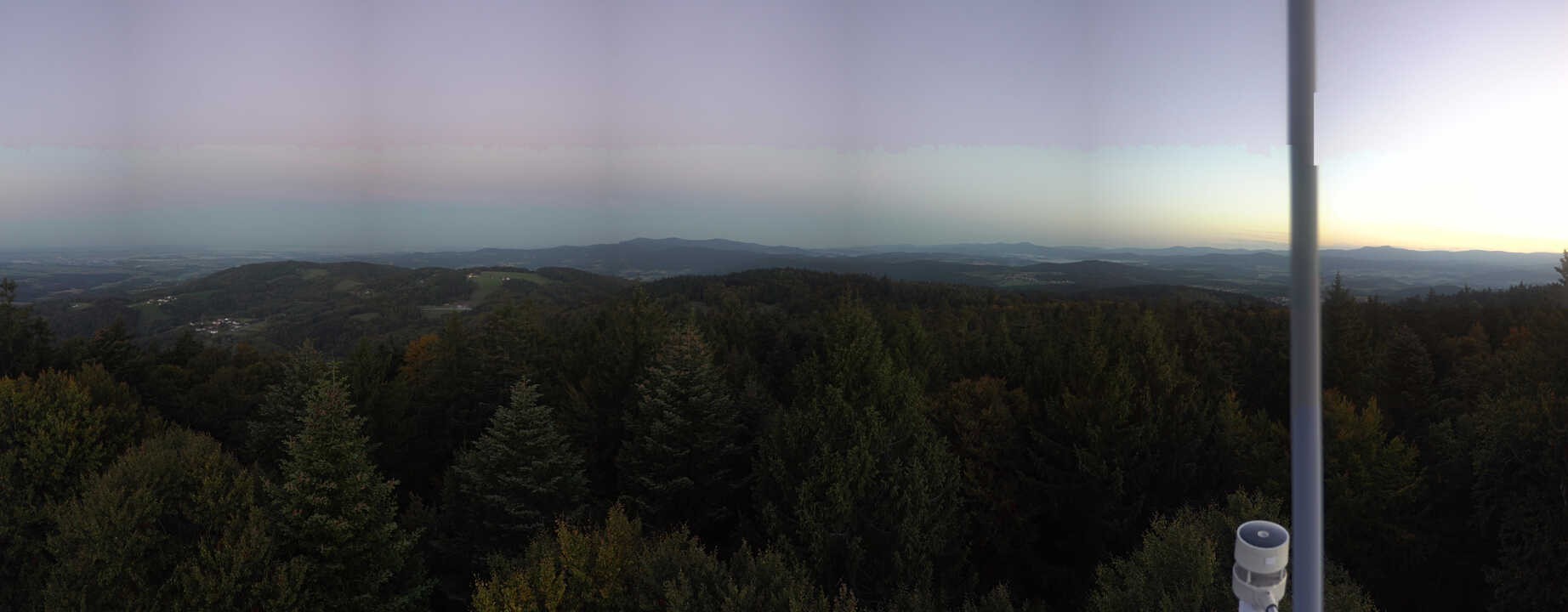 Archiv Foto Webcam Aussichtsturm am Brotjacklriegel