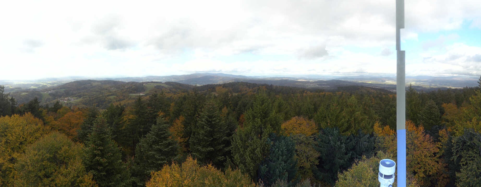 Archiv Foto Webcam Aussichtsturm am Brotjacklriegel