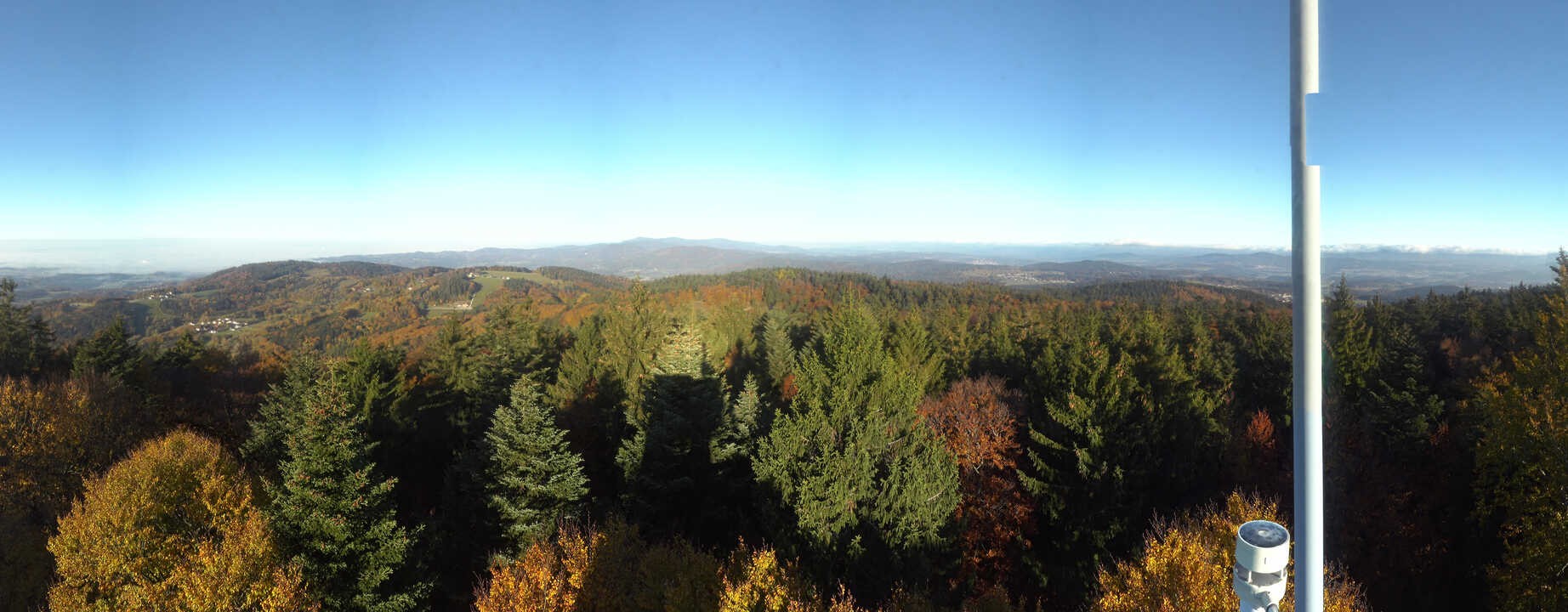 Archiv Foto Webcam Aussichtsturm am Brotjacklriegel