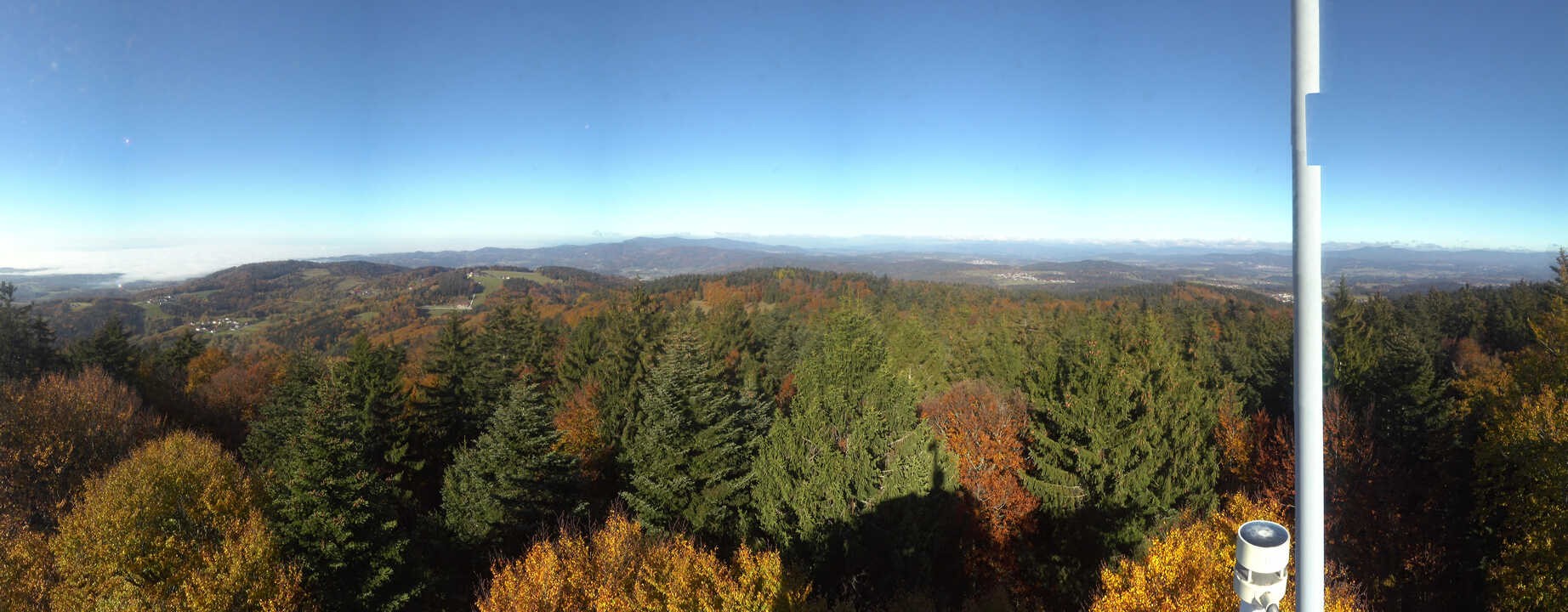Archiv Foto Webcam Aussichtsturm am Brotjacklriegel