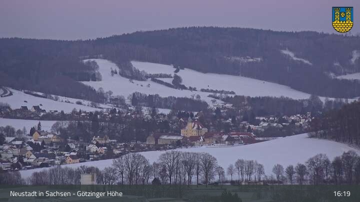 Archiv Foto Webcam Blick auf Neustadt in Sachsen