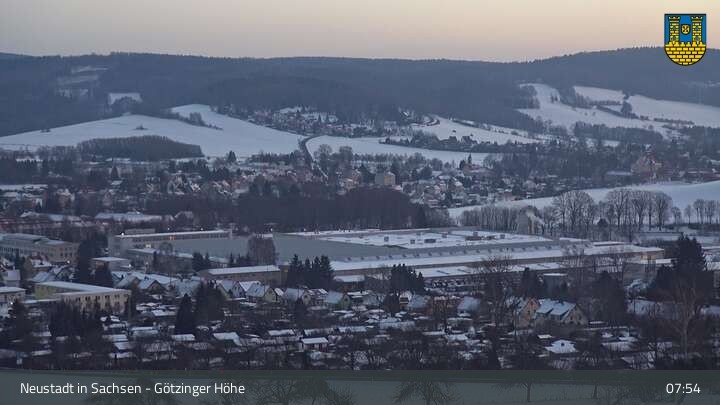 Archiv Foto Webcam Blick auf Neustadt in Sachsen