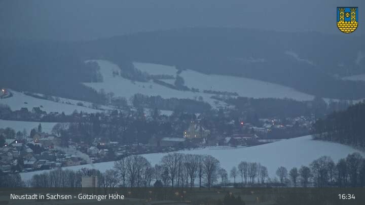 Archiv Foto Webcam Blick auf Neustadt in Sachsen