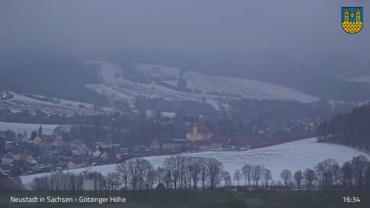 Archiv Foto Webcam Blick auf Neustadt in Sachsen