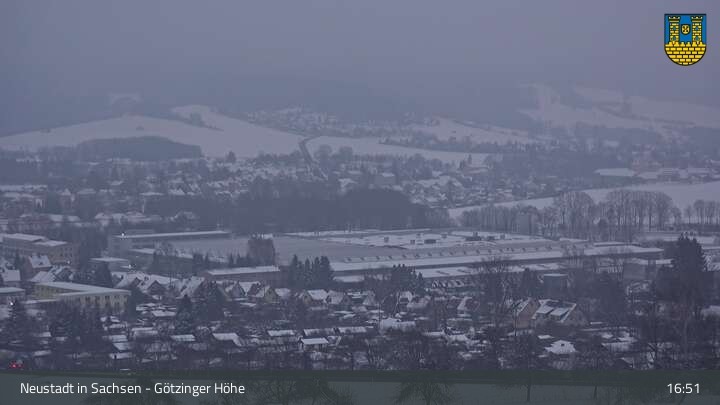 Archiv Foto Webcam Blick auf Neustadt in Sachsen