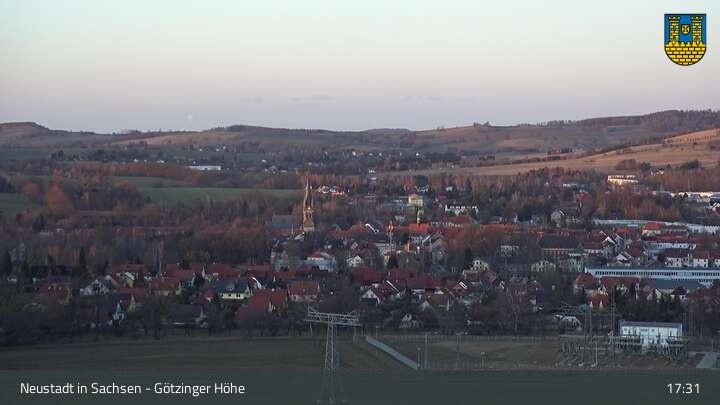 Archiv Foto Webcam Blick auf Neustadt in Sachsen