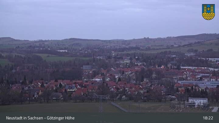 Archiv Foto Webcam Blick auf Neustadt in Sachsen