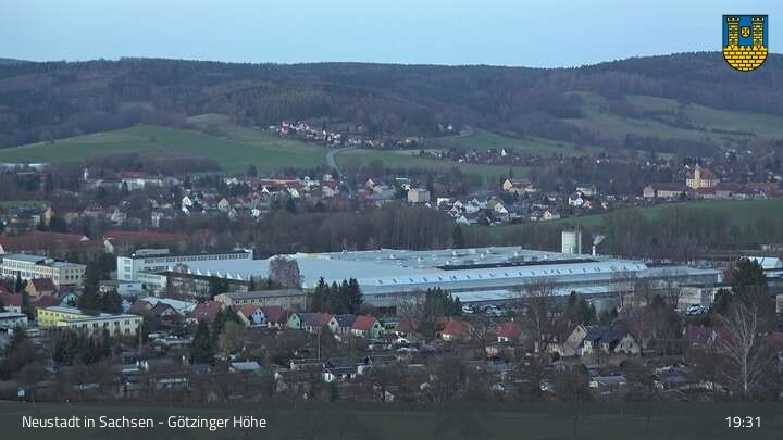 Archiv Foto Webcam Blick auf Neustadt in Sachsen
