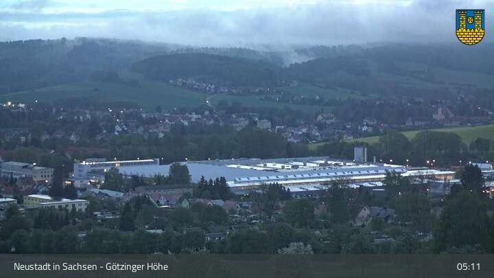 Archiv Foto Webcam Blick auf Neustadt in Sachsen