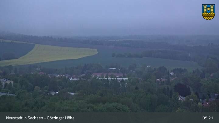Archiv Foto Webcam Blick auf Neustadt in Sachsen