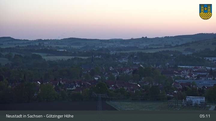Archiv Foto Webcam Blick auf Neustadt in Sachsen