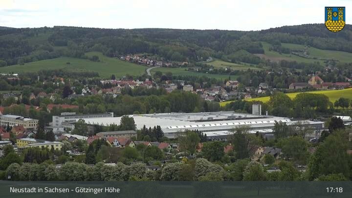 Archiv Foto Webcam Blick auf Neustadt in Sachsen