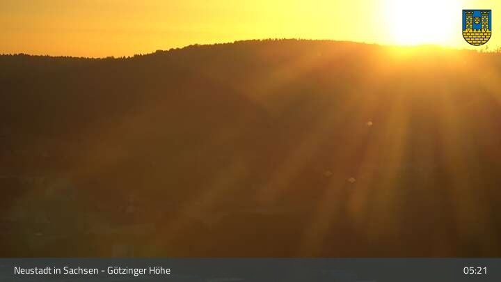 Archiv Foto Webcam Blick auf Neustadt in Sachsen