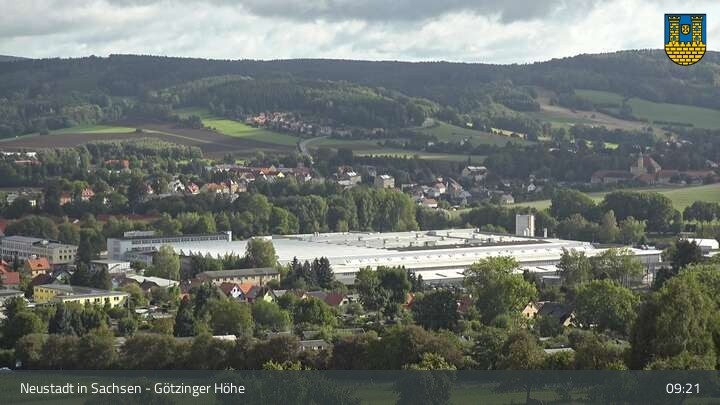 Archiv Foto Webcam Blick auf Neustadt in Sachsen