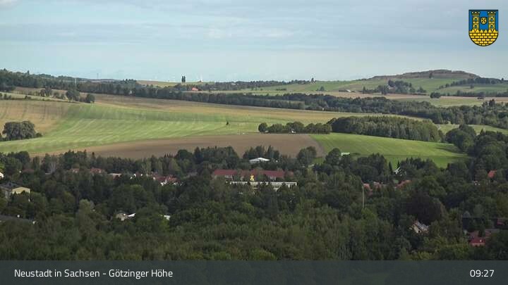 Archiv Foto Webcam Blick auf Neustadt in Sachsen