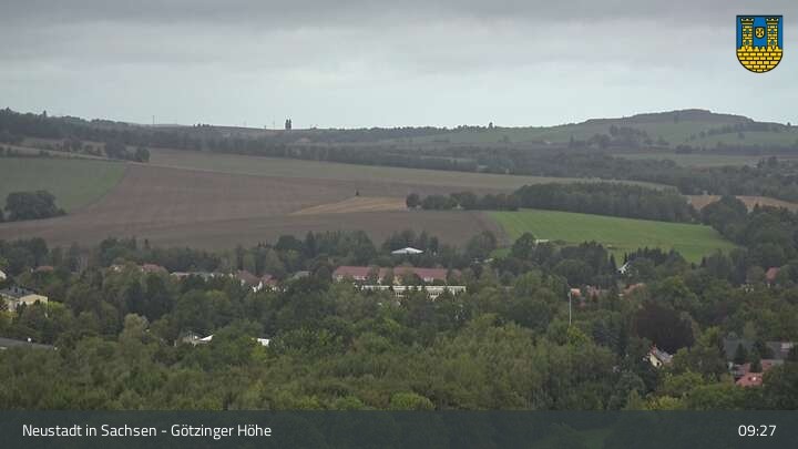 Archiv Foto Webcam Blick auf Neustadt in Sachsen