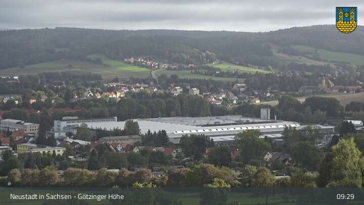 Archived image Webcam Neustadt in Saxony - Götzinger Höhe