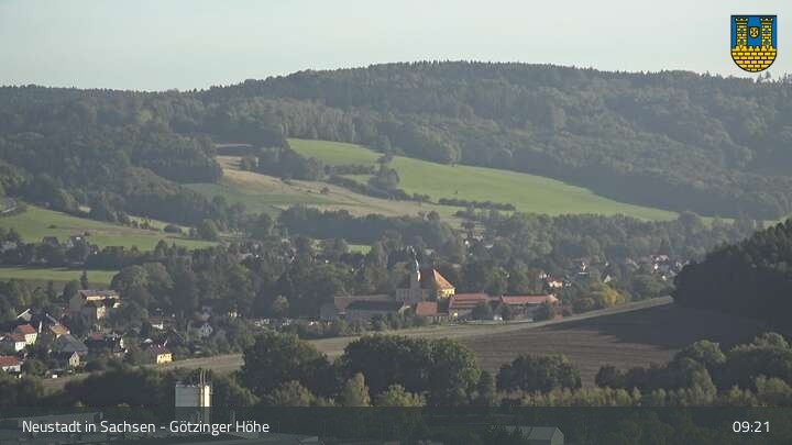 Archiv Foto Webcam Blick auf Neustadt in Sachsen