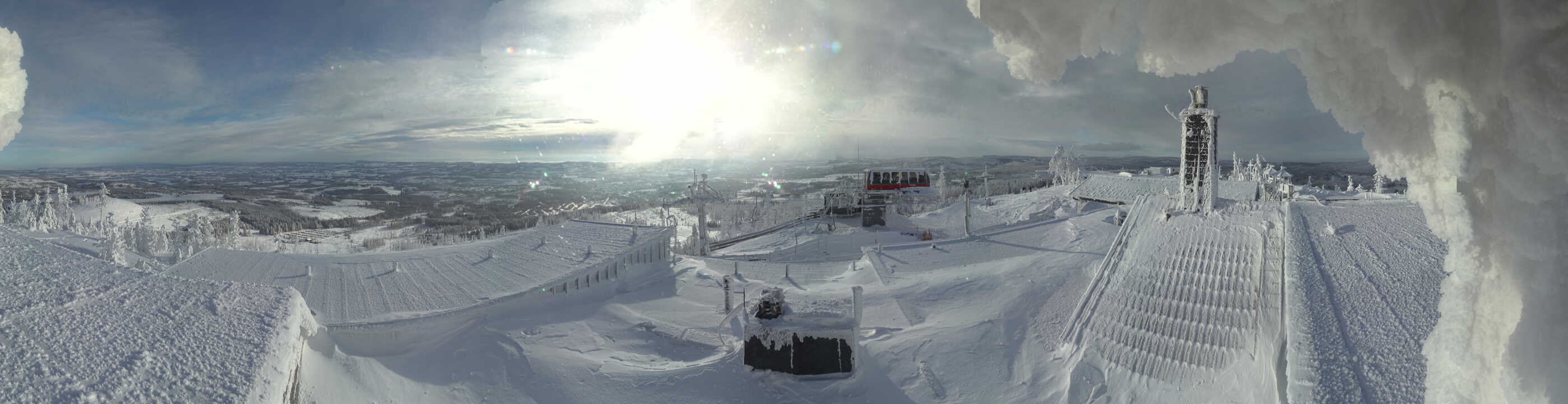 Archiv Foto Webcam Braunlage - Blick von der Wurmberg Alm