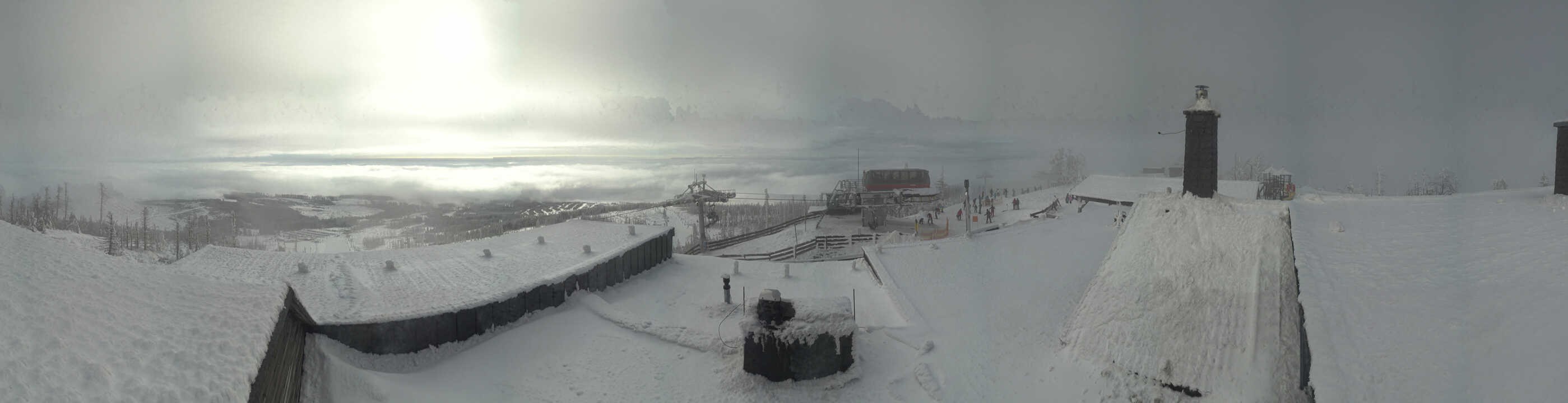 Archiv Foto Webcam Braunlage - Blick von der Wurmberg Alm
