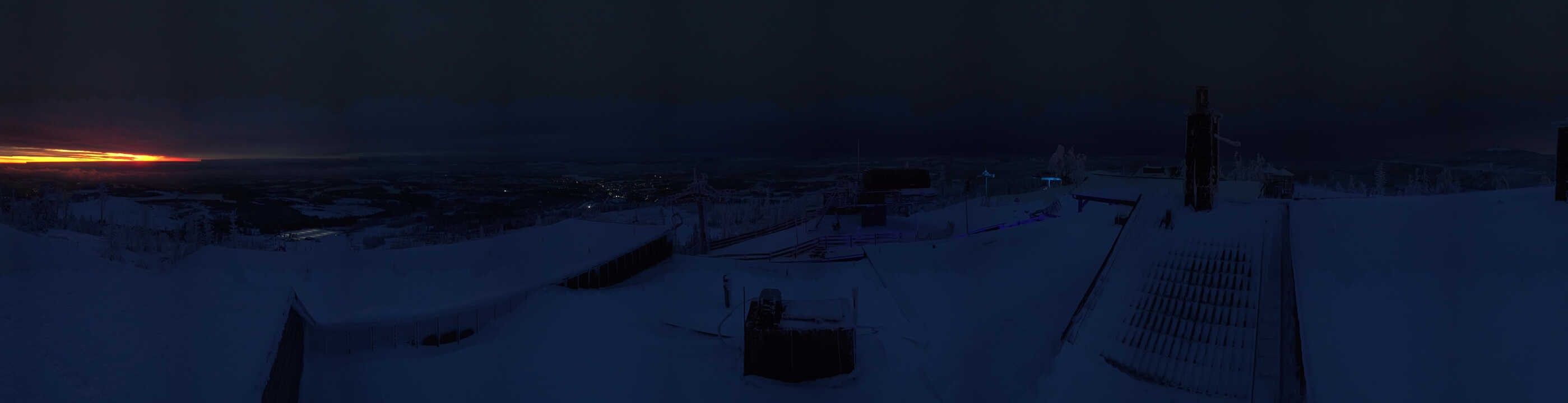 Archiv Foto Webcam Braunlage - Blick von der Wurmberg Alm