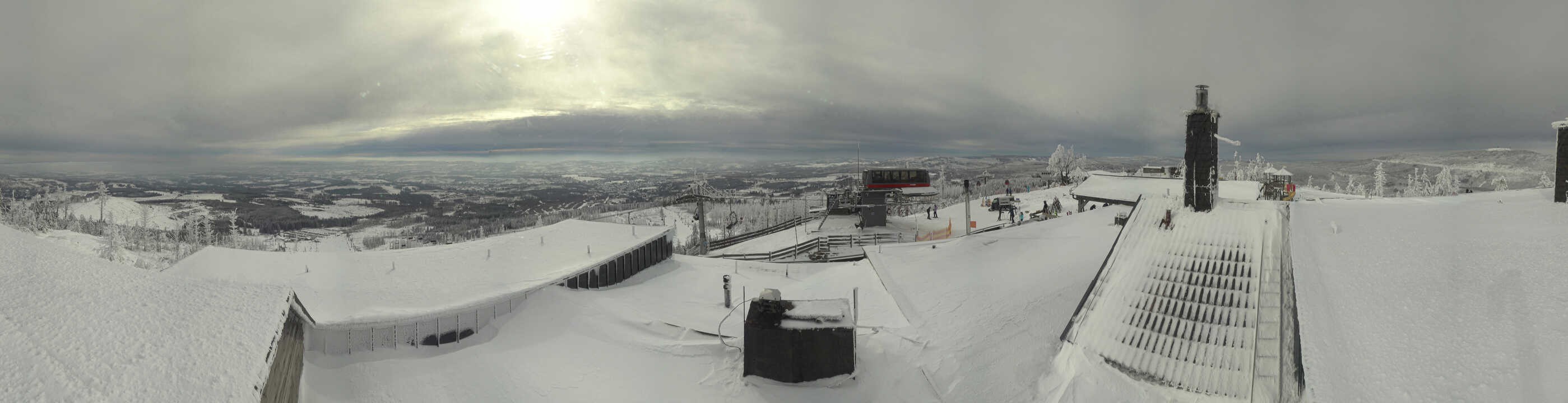 Archiv Foto Webcam Braunlage - Blick von der Wurmberg Alm