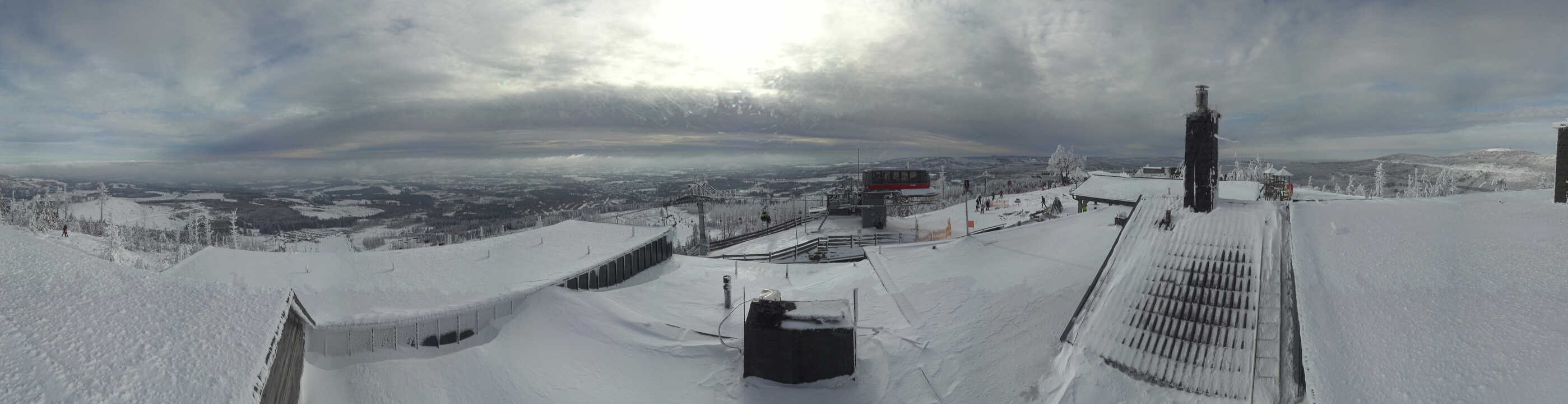 Archiv Foto Webcam Braunlage - Blick von der Wurmberg Alm
