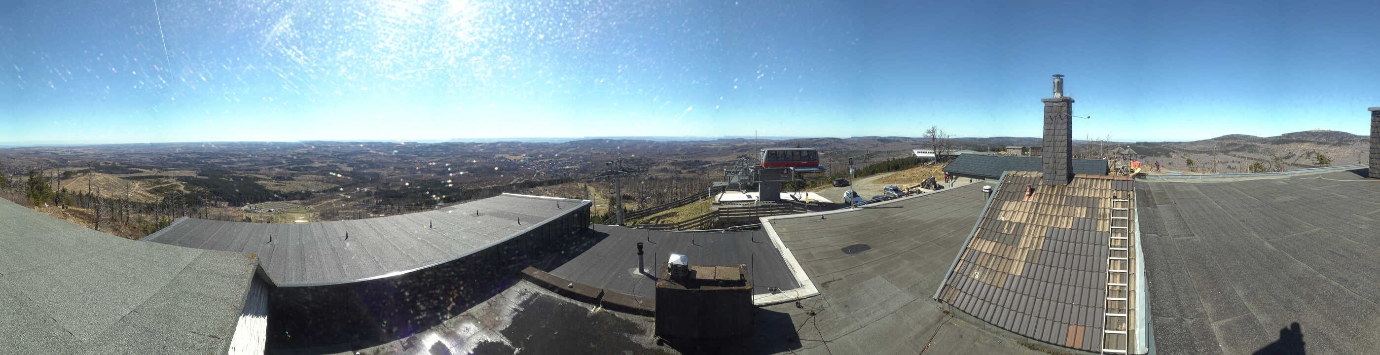 Archiv Foto Webcam Braunlage - Blick von der Wurmberg Alm