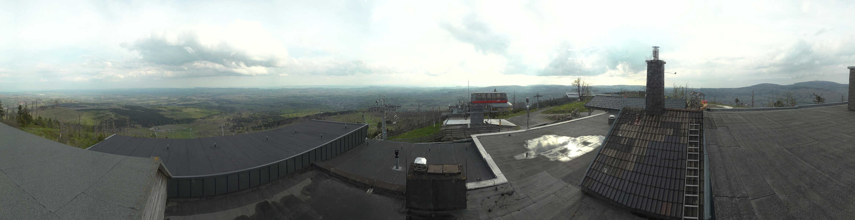 Archiv Foto Webcam Braunlage - Blick von der Wurmberg Alm
