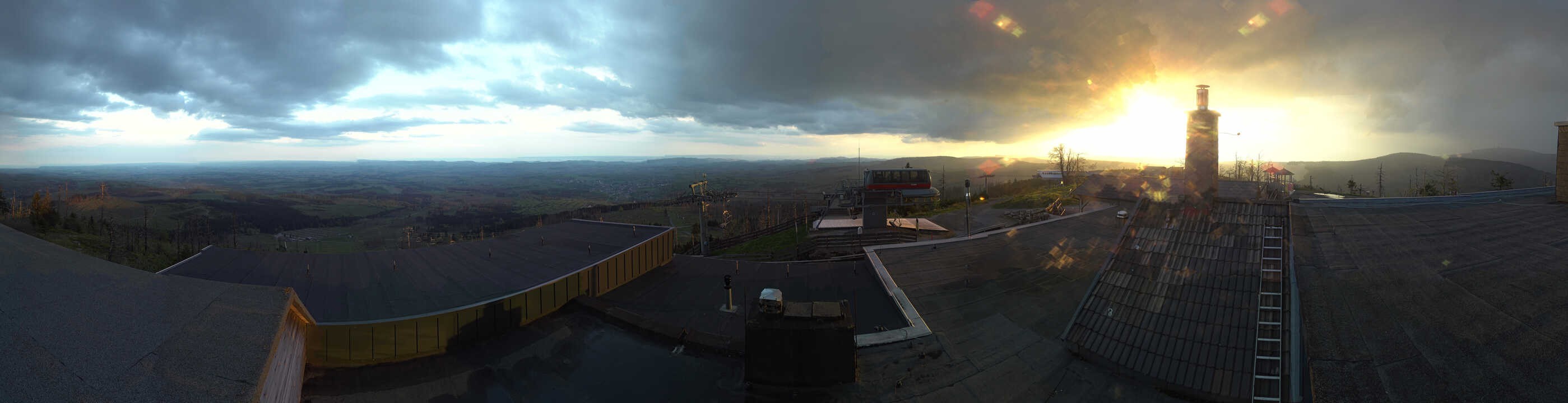 Archiv Foto Webcam Braunlage - Blick von der Wurmberg Alm