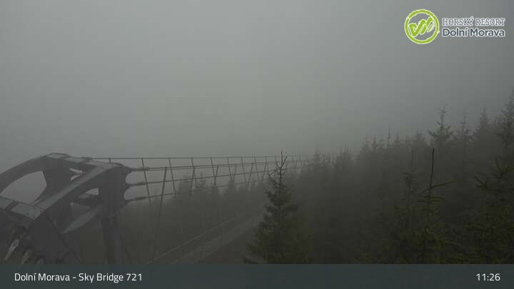 Archiv Foto Webcam Dolni Morava - U Slona Sesselbahn